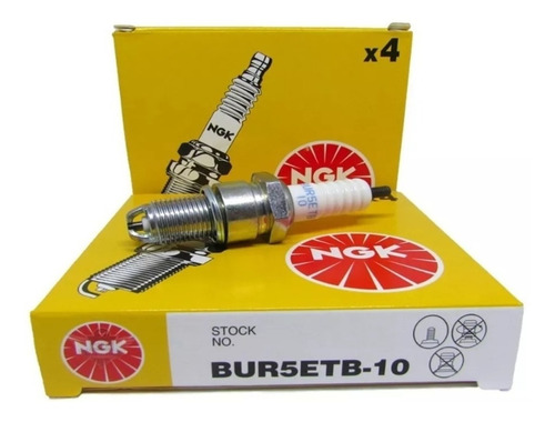 NGK BUR5ETB-10 - 11012 - BUJIA POLO 3 ELECT.WR7LTC+